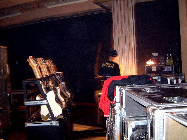 A peek backstage