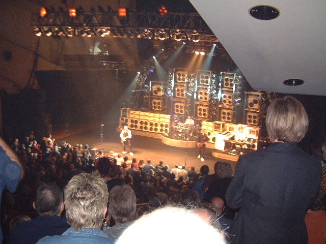The gig gets going