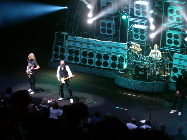 Quo on stage